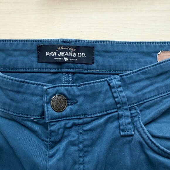 Mavi Jake Slim Straight Pants 34x32 Blue - Picture 6 of 6